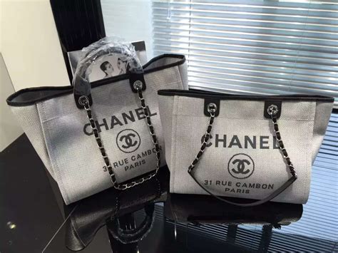 deauville replica chanel|chanel deauville tote small.